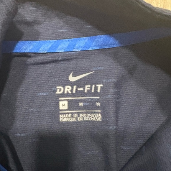 Nike Women's Navy Blue Michigan Sweatshirt - Picture 2 of 4